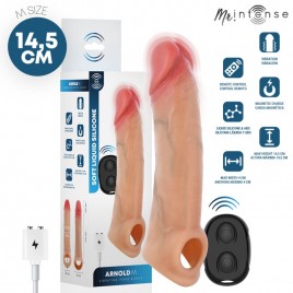 Imagen, funda para pene vibradora MR INTENSE Arnold de silicona líquida online