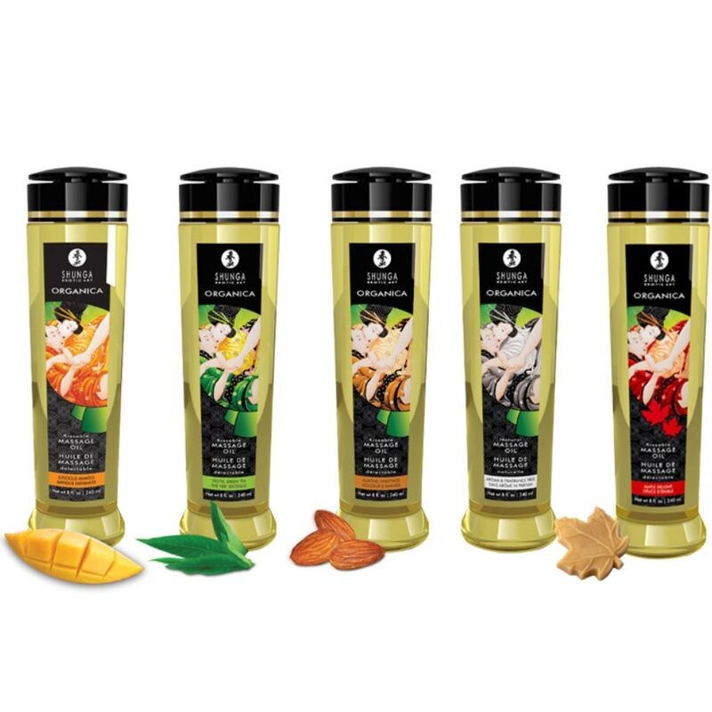 ACEITES MASAJE ORGÁNICOS SHUNGA 240ML ACEITES MASAJE ORGÁNICOS SHUNGA 240ML