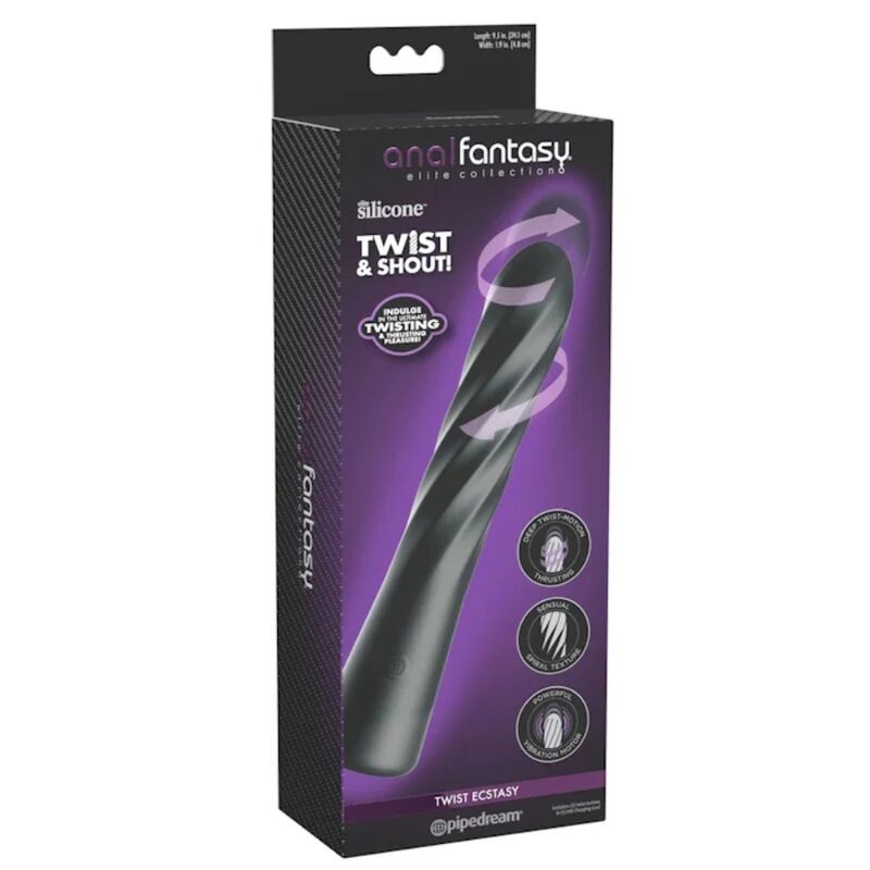 ANAL FANTASY ELITE TWIST ECSTASY VIBRADOR ANAL GIRATORIO ANAL FANTASY ELITE TWIST ECSTASY VIBRADOR ANAL GIRATORIO