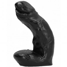 ALL BLACK DILDO REALÍSTICO 15 CM NEGRO