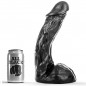 ALL BLACK DONG 28 CM DILDO REALÍSTICO NEGRO CURVADO ALL BLACK DONG 28 CM DILDO REALÍSTICO NEGRO CURVADO