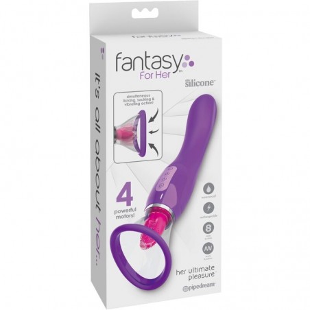 Imagen, succionador de clítoris con lengua vibradora Fantasy for Her, online