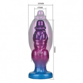 Imagen, dildo hinchable de fantasía con ventosa 24 cm, online