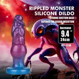 Imagen, Power Monsters dildo de fantasía bicolor hinchable, online