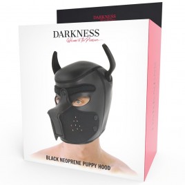 Imagen, máscara perro de neopreno con lengua roja de gamuza, online