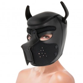 Imagen, máscara perro Fetish Darkness con hocico extraíble, online