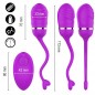 HUEVO VIBRADOR INTENSE SOOKIE CON CONTROL REMOTO