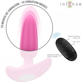 Imagen, plug anal rosa con control remoto INTENSE ROSS, online