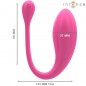 INTENSE JANICE U HUEVO VIBRADOR DOBLE 10 MODOS ROSA