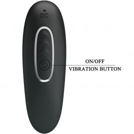 Imagen, juguete anal vibrador de silicona negro PRETTY LOVE, online
