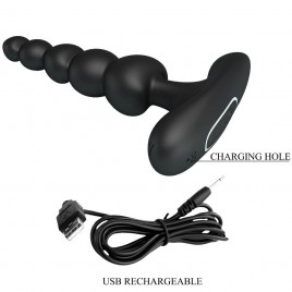 Imagen, vibrador anal con cuentas flexibles PRETTY LOVE Corban, online
