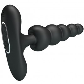CORBAN VIBRADOR ANAL DE SILICONA 10 VIBRACIONES
