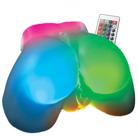 PDX ELITE GO-GO BOOTY LED MEGA MASTURBADOR MASCULINO