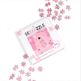 Imagen, puzle erótico Sexxxzzle 40x40 cm montado con postura del Kamasutra, online