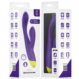 Imagen, estimulador clitorial y punto G de 190 mm en silicona premium, online