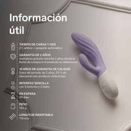 Imagen, vibrador LELO Ina Twist con 16 niveles de máxima intensidad, online