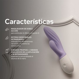 Imagen, vibrador rabbit LELO Ina Twist edición exclusiva color lavanda, online