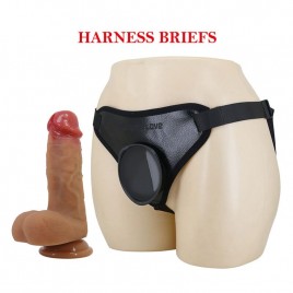 Imagen, dildo realístico con arnés universal, online