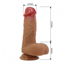 Imagen, dildo anatómico realista con arnés, online