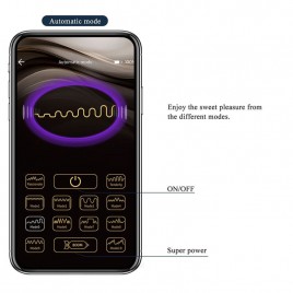 Imagen, masajeador tanga butterfly Pretty Love con app rosa, online