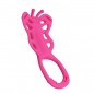 MASAJEADOR BUTTERFLY TANGA CON APP CONTROL ROSA - PRETTY LOVE