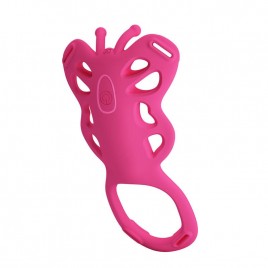 Imagen, butterfly masajeador rosa recargable USB con app, online