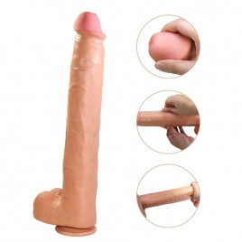 Imagen, consolador realista flexible con ventosa Pretty Love Rael, online