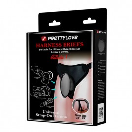Imagen, arnés strap-on universal negro resistente al agua fácil de limpiar, online
