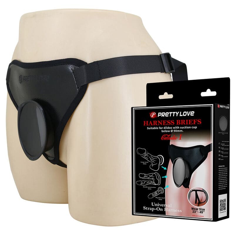 ARNÉS STRAP-ON UNIVERSAL NEGRO PRETTY LOVE ARNÉS STRAP-ON UNIVERSAL NEGRO PRETTY LOVE