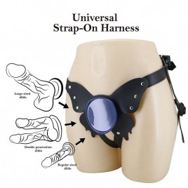 Imagen, arnés strap-on Yeti con dildo realista y sistema de acople, online