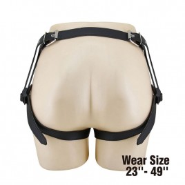 Imagen, kit strap-on ajustable con dildo y ventosa realista Yeti, online
