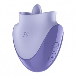 SATISFYER TONGUE DANCER ESTIMULADOR DE LENGUA CLITORIANO LILA