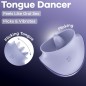 SATISFYER TONGUE DANCER ESTIMULADOR DE LENGUA CLITORIANO LILA
