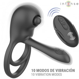 ANILLO VIBRADOR SPIKE CON CONTROL REMOTO INTENSE