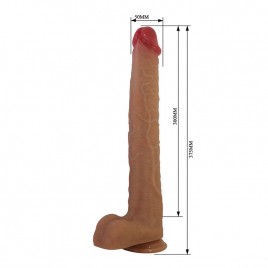 Imagen, dildo realista silicona flexible gran tamaño, online