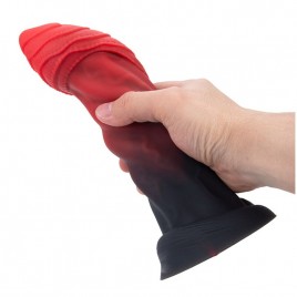 Imagen, dildo fantasía textura espiral en silicona premium 25 cm, online