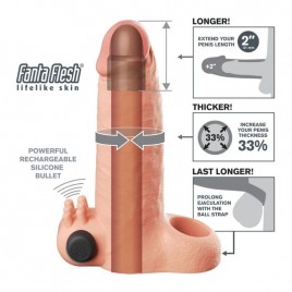 Imagen, manga extensora vibradora Real Feel para parejas activas, online