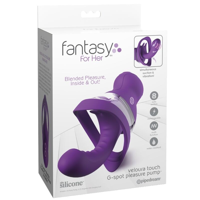 BOMBA INTIMA PUNTO G CON SUCCIÓN Y VIBRACIÓN MORADA BOMBA INTIMA PUNTO G CON SUCCIÓN Y VIBRACIÓN MORADA