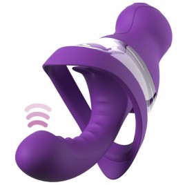 Imagen, bomba íntima punto G recargable por USB Veloura Touch morada, online