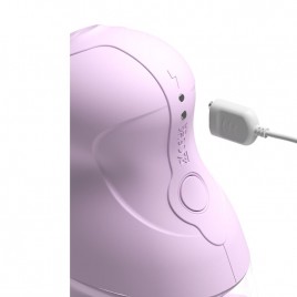 Imagen, Fantasy For Her Veloura Touch morada vista frontal con abertura de silicona, online