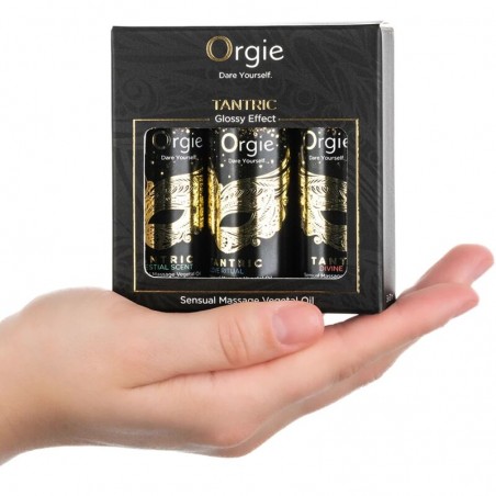 ORGIE TANTRIC SET ACEITES DE MASAJE SENSUAL 3 X 30 ML