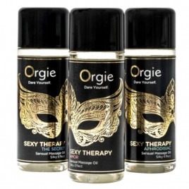 ORGIE SEXY THERAPY SET ACEITES DE MASAJE SENSUAL 3 X 30 ML
