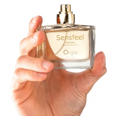 ORGIE SENSFEEL PERFUME CON FEROMONAS PARA HOMBRE 50 ML