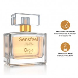 Imagen, comprar perfume sensual con feromonas para hombre ORGIE Sensfeel, online