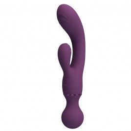 Imagen, vibrador conejo recargable con cable magnético Pretty Love All Rounder, online