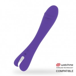 Imagen, vibrador sumergible recargable USB Mr Boss Enzo de silicona lila, online