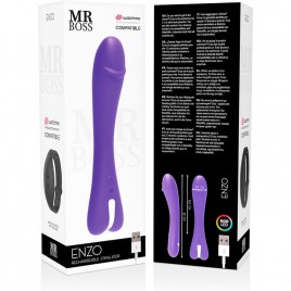 Imagen, juguete erótico lila Mr Boss Enzo con mando Watchme incluido, online