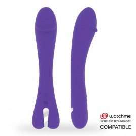 Imagen, vibrador con base plateada que cambia de color Mr Boss Enzo lila, online