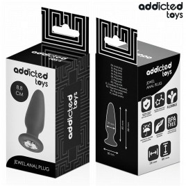 Imagen, comprar plug anal con joya talla S Addicted Toys para juegos en pareja, online