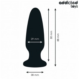 Imagen, plug anal de silicona médica con joya talla S fácil de limpiar y cómodo, online